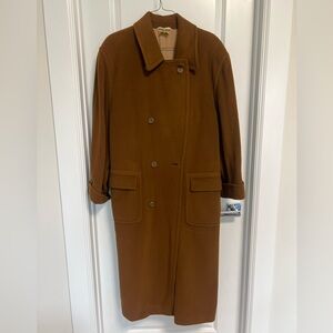 Hugo Boss Cashmere Camel Overcoat